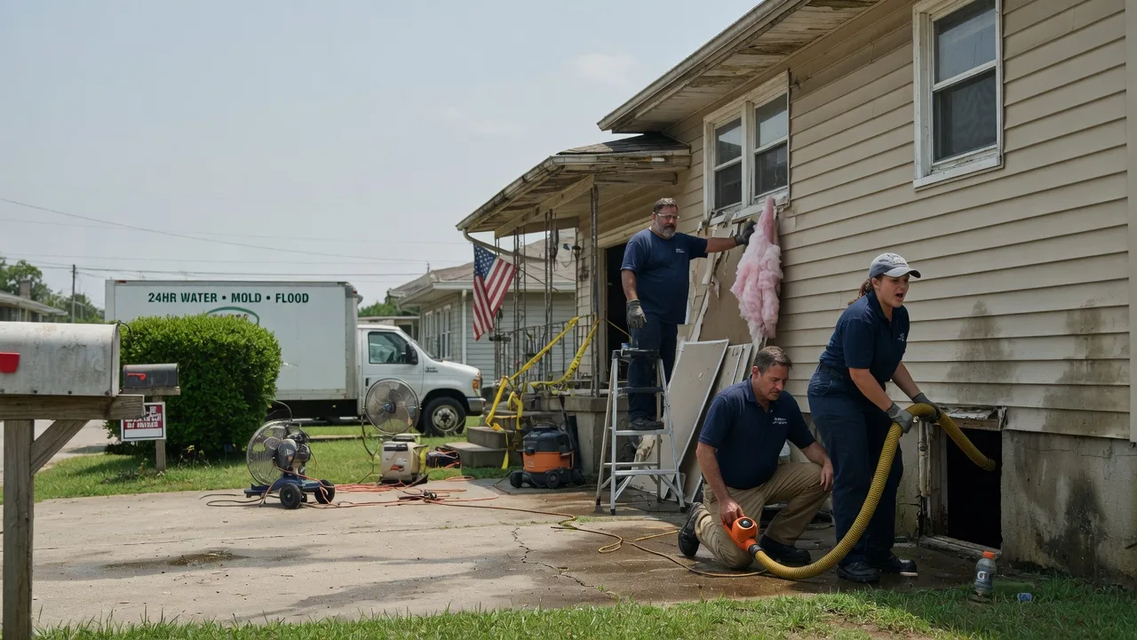 Water Damage Repair in Lucernemines, PA near me